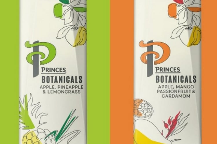 Princes launches Botanicals flavours
