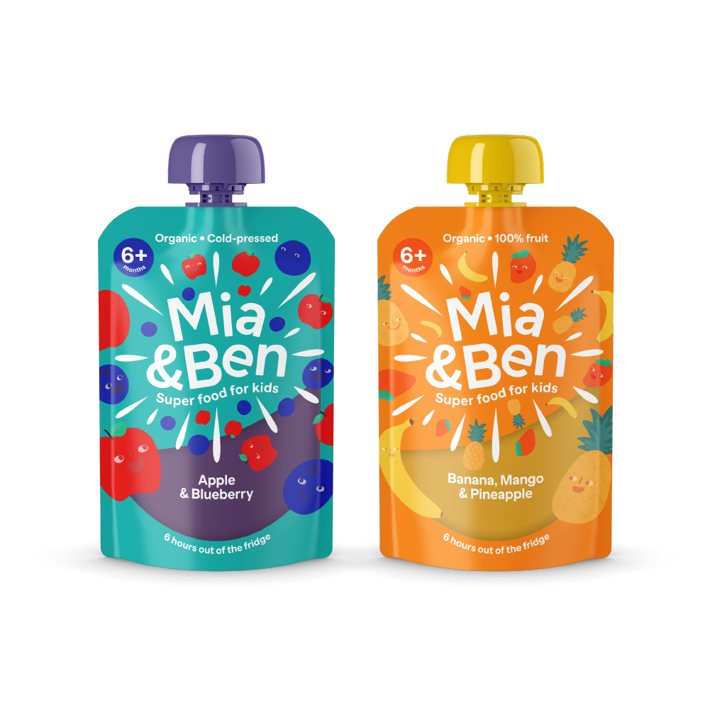 Organic children's food brand relaunches 