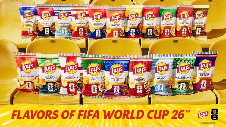 Lay's FIFA 2026 line-up