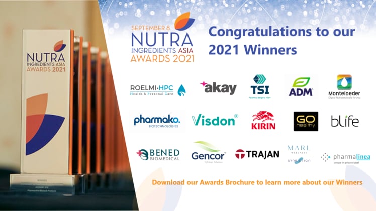 GALLERY: Meet the winners of NutraIngredients-Asia Awards 2021 and their innovations 