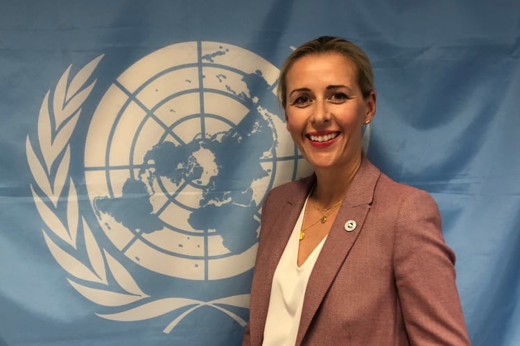 Meat Business Women presents to United Nations