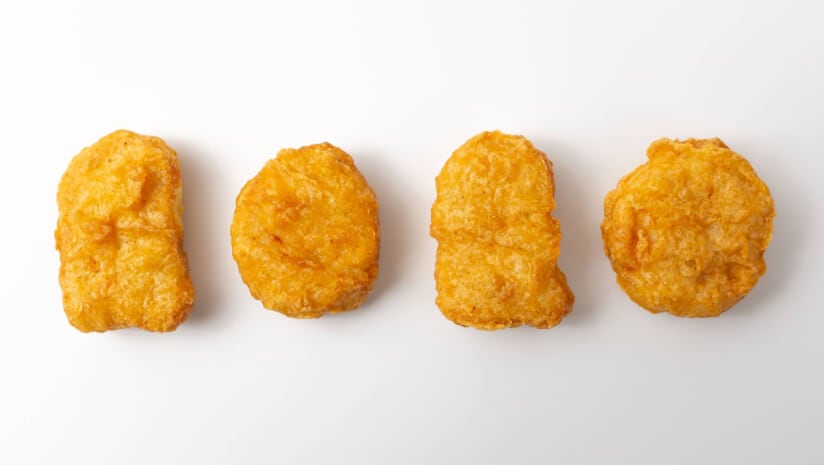 McDonald's France reveals vegan nugget first