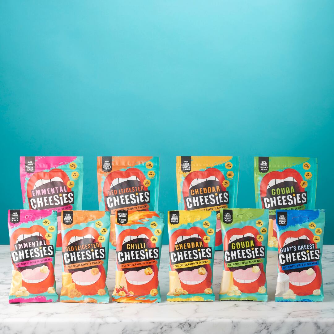 New crunchy cheese snack 