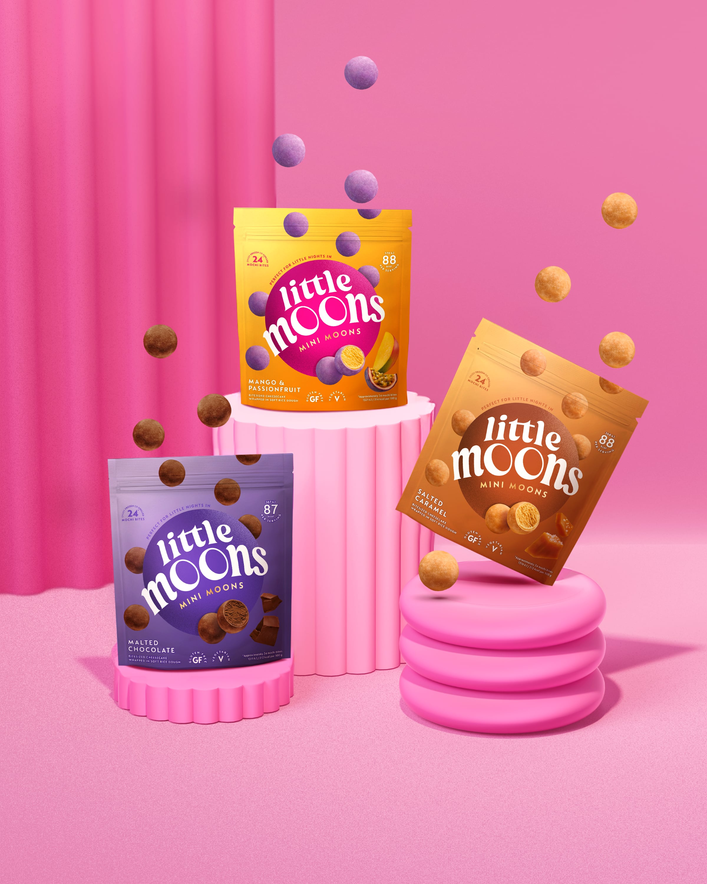 Chocolate‑covered and flavoured frozen fruit snacks reflecting Gen Z‑led growth in frozen snacking.