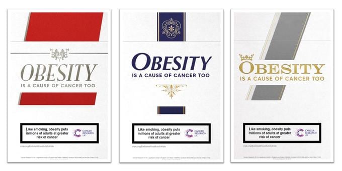 Cancer charity urges UK government action on food industry to tackle obesity