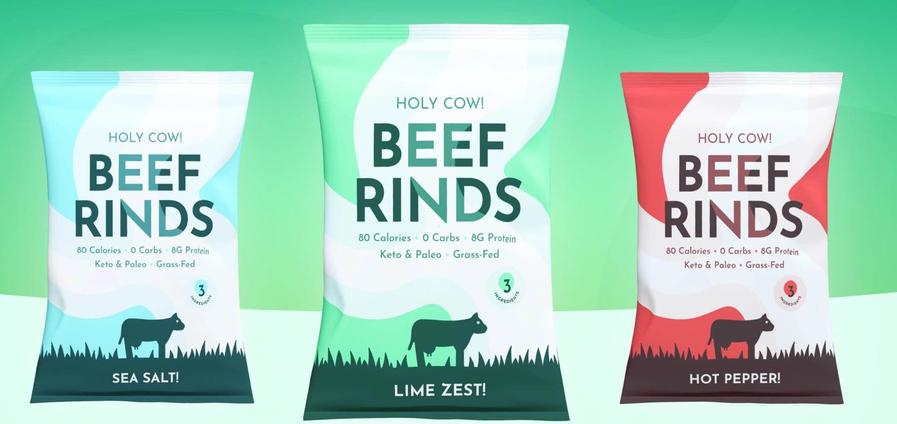 Holy Cow’s beef rinds upcycle cattle hides for a nutrient-dense, sustainable & economically stimulating snack