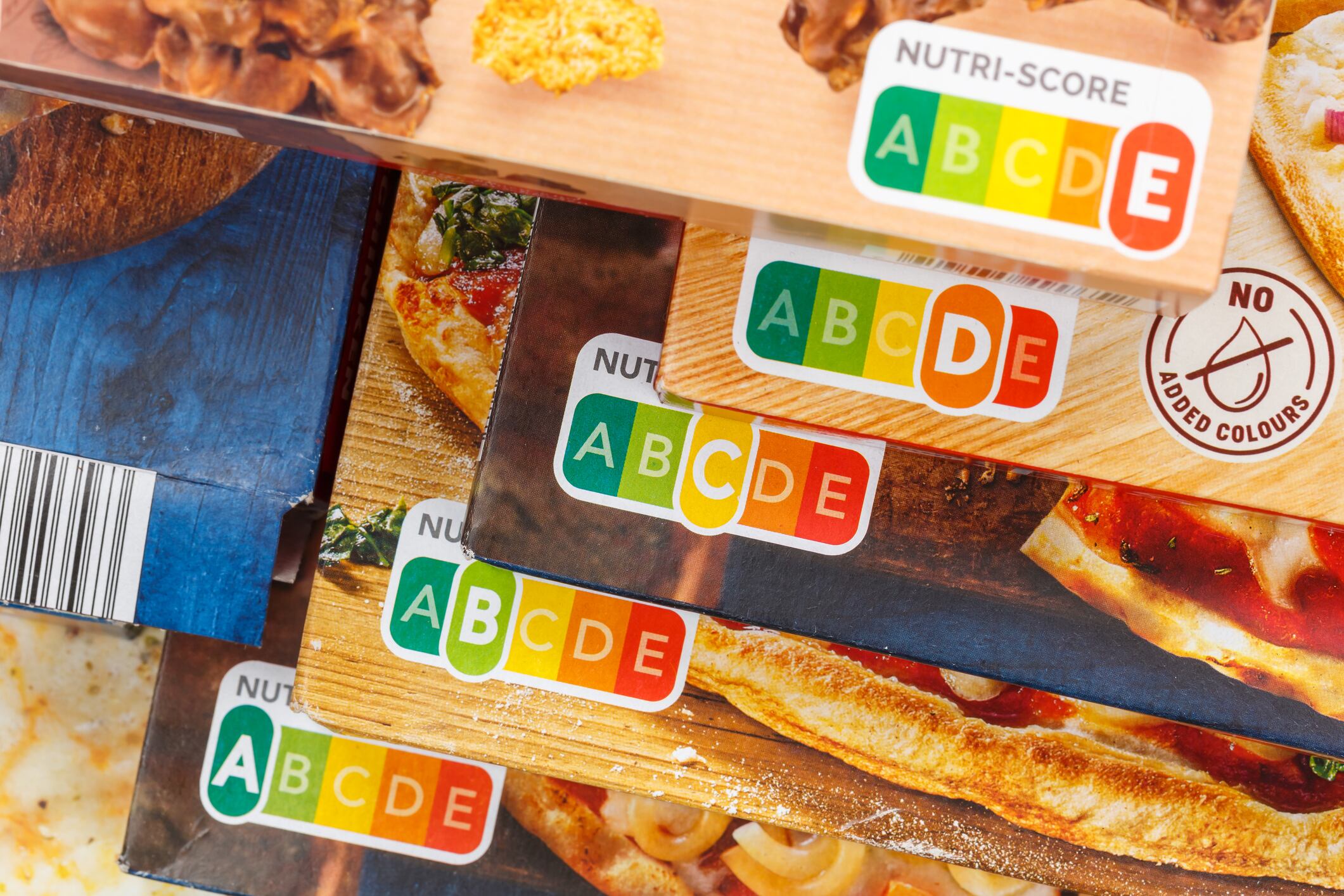 Nutri Score nutrition labels