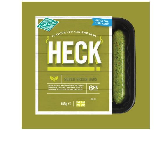 Heck's veggie sausages