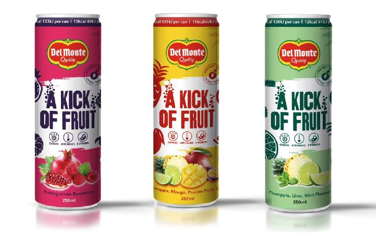 Fresh Del Monte energy drinks