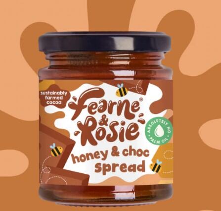 Honey chocolate spread