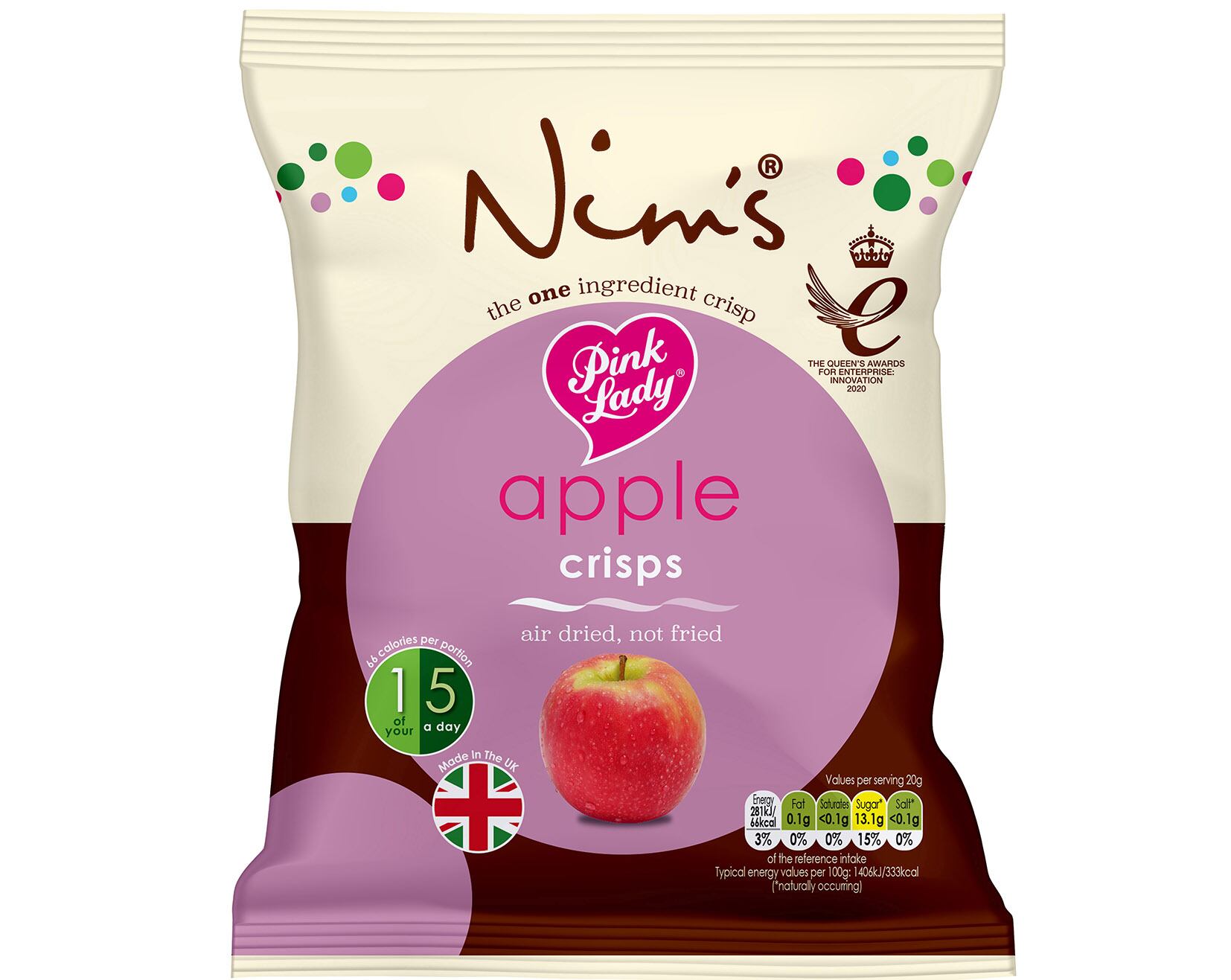 Nim’s Fruit Crisps joins forces with Pink Lady