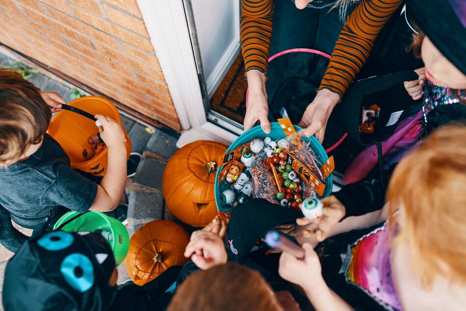Chocolate and candy on hand for trick-or-treaters this Halloween