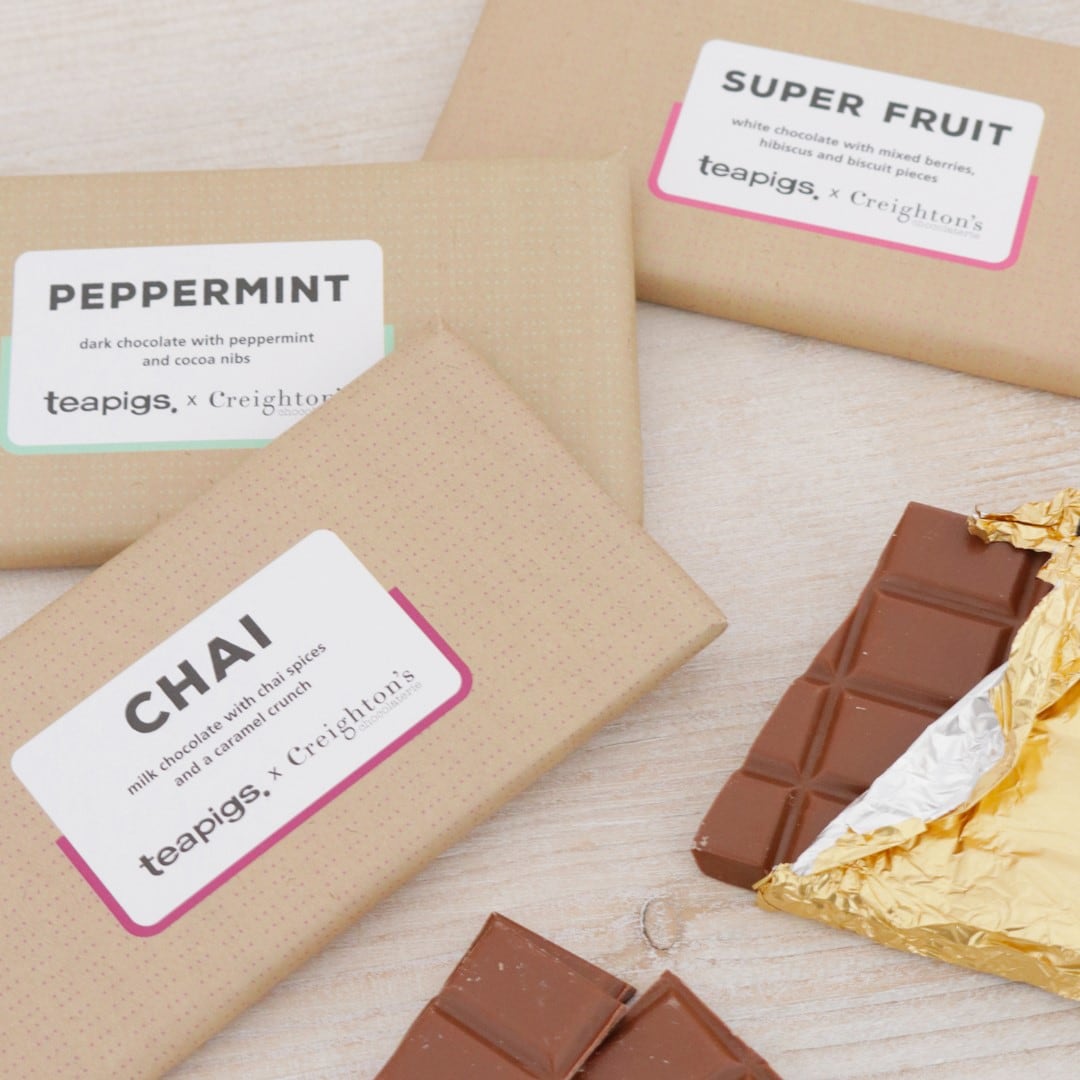 Tea-inspired chocolate