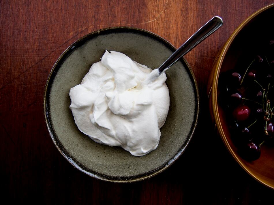 Whipped cream made from lactic acid? Researchers develop fat-free alternative to whipped cream