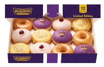 A brand-new trio of Krispy Kreme doughnuts