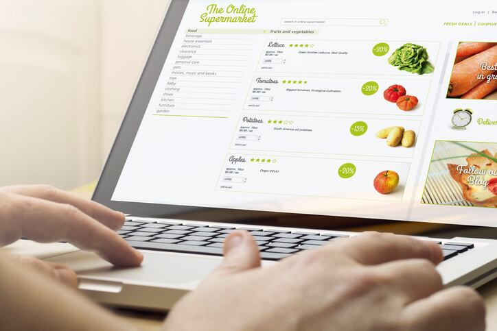 Online grocery sales more than tripled in past five years, expected to quadruple in next five