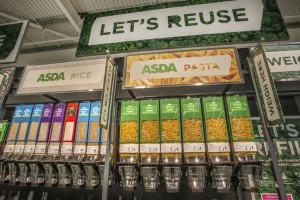 Asda Middleton own brand rice and pasta refill stations
