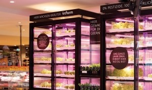 Infarm units can grow produce in retail locations