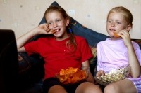 children snacks TV advert