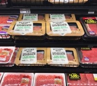 Beyond Meat in the meat case