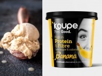 Koupe's banana ice cream