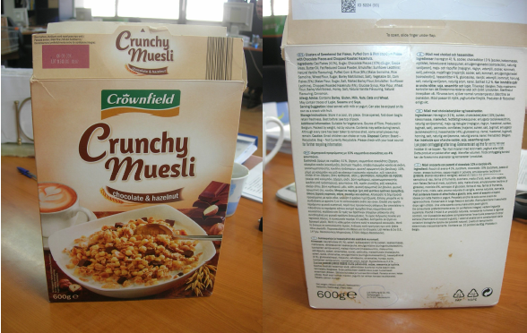 Crownfield cereal