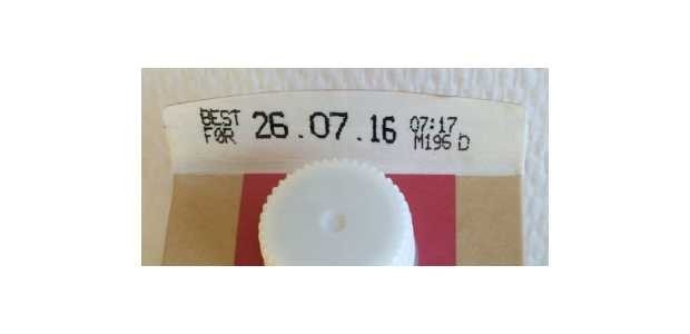 Milk and cream with dairy number M196 are affected