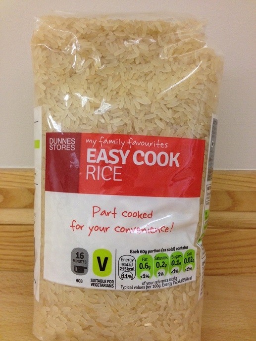 Dunnes Stores' Easy Cook Rice - Insect Contamination 