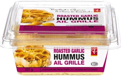 Roasted garlic hummus