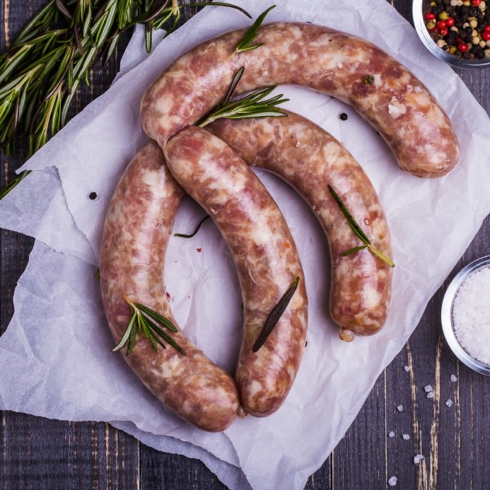 Metal contamination in sausage products