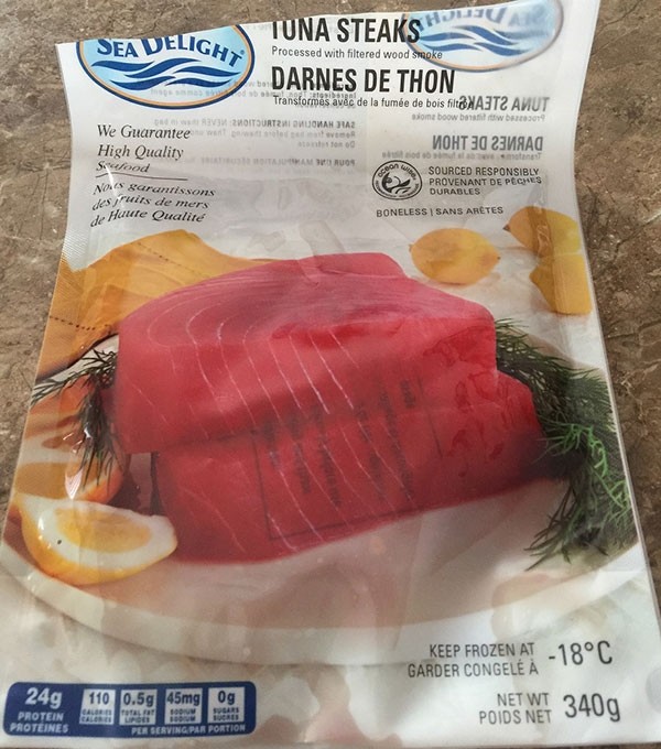 Sea Delight brand Tuna Steaks
