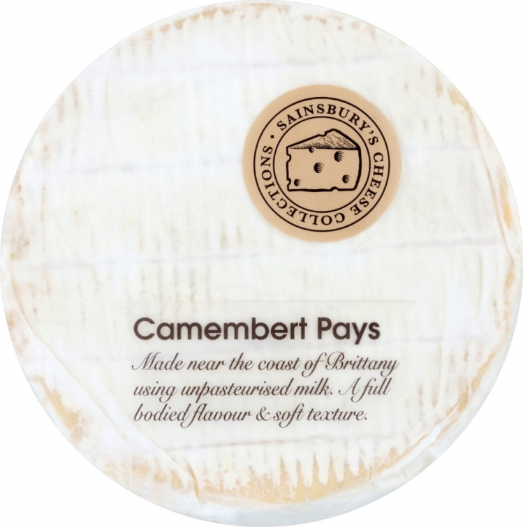 Sainsbury’s Camembert Pays, 250g. Picture: Sainsbury's