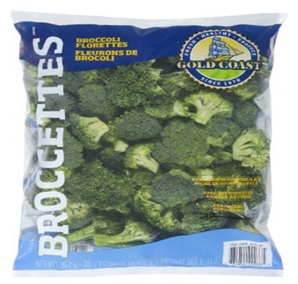 Gold Coast brand Broccettes - Broccoli Florettes