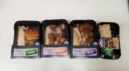 Listeria in mushrooms