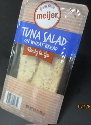 One of the products recalled. Picture: Meijer