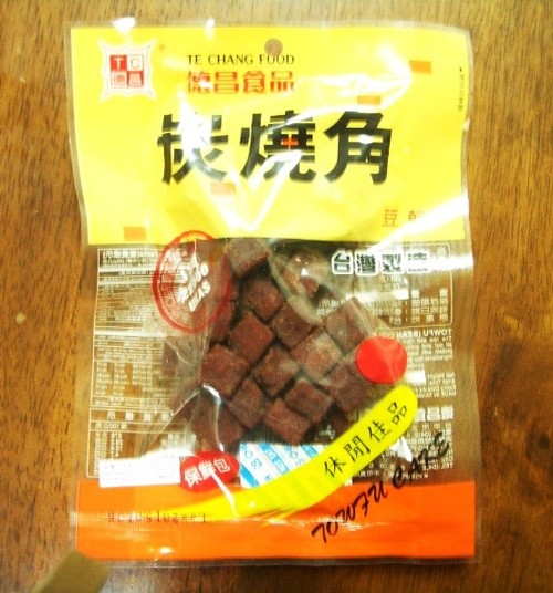 Te Chang Foods Bean Curd Cubes BBQ Flavour (110g/bag)
