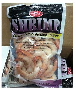 FDA mistakenly released shrimp contaminated with salmonella