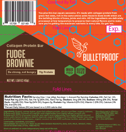 Fudge Brownie Collagen Protein Bar
