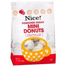 Nice! Powdered Sugar Mini Donuts