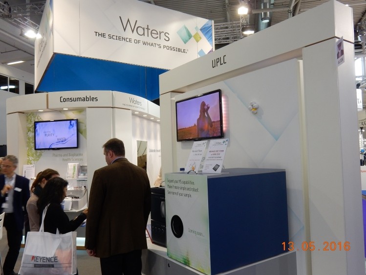 Waters was one of the exhibitors