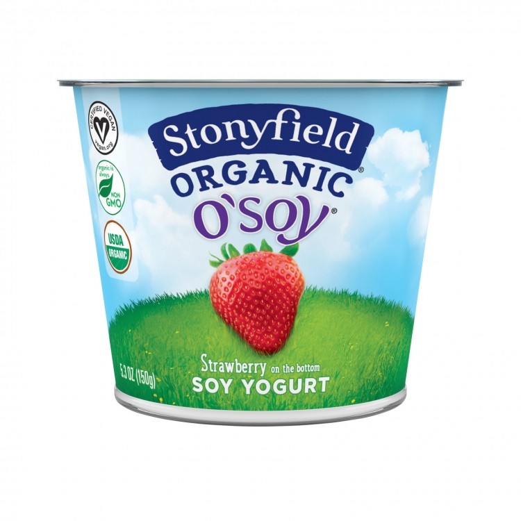 O’Soy Strawberry soy yogurt 