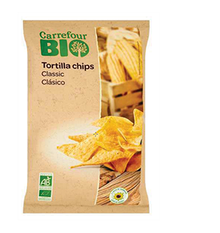 Carrefour Bio Tortilla Chips 125g