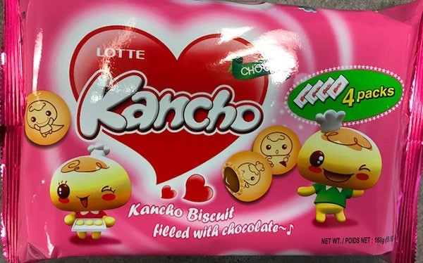 Lotte Kancho Choco Biscuit