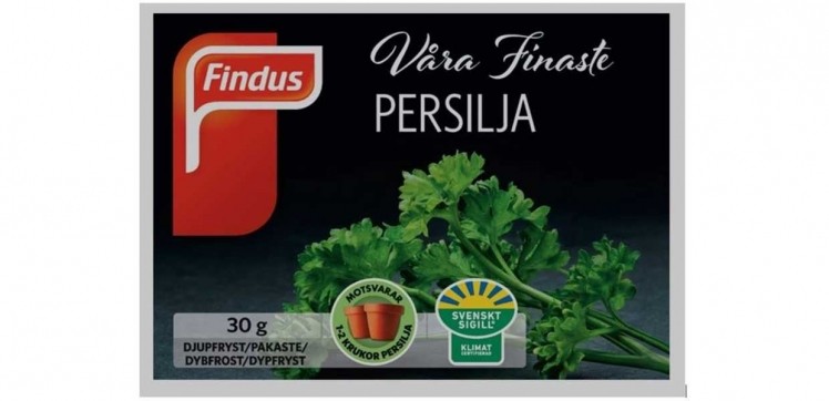 Findus frozen parsley