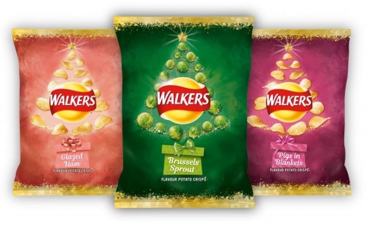 Walkers Christmas flavours