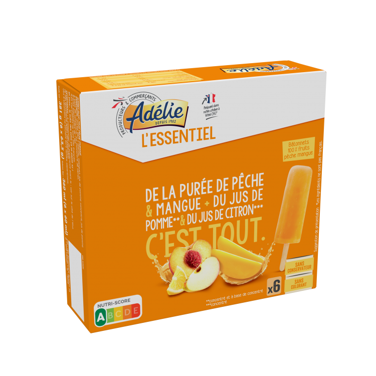 Intermarché's healthy ice lollies