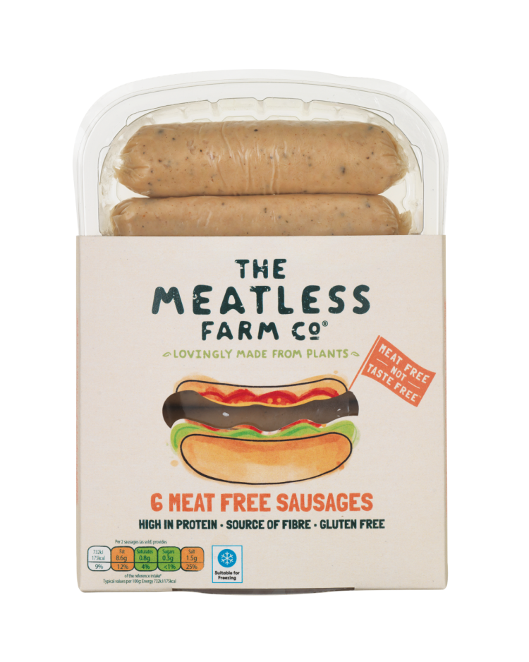 The Meatless Farm Co expands into sausages