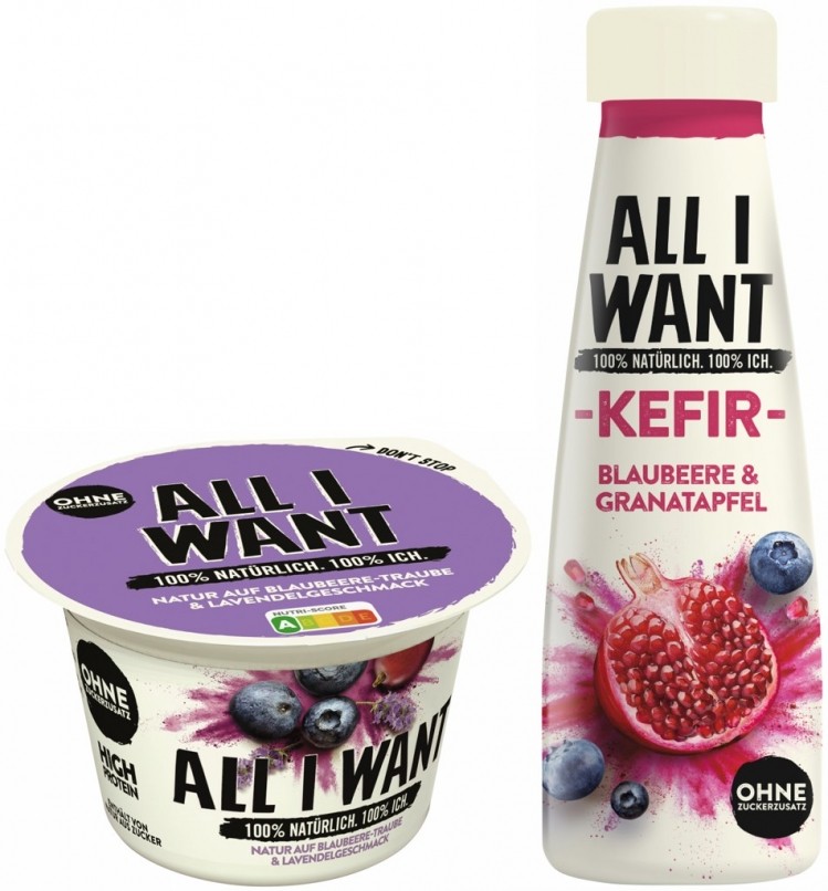 Danone launches All I Want dairy brand
