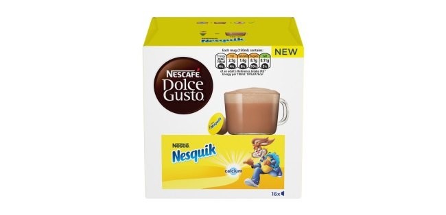 Nestle launches Nesquik pods