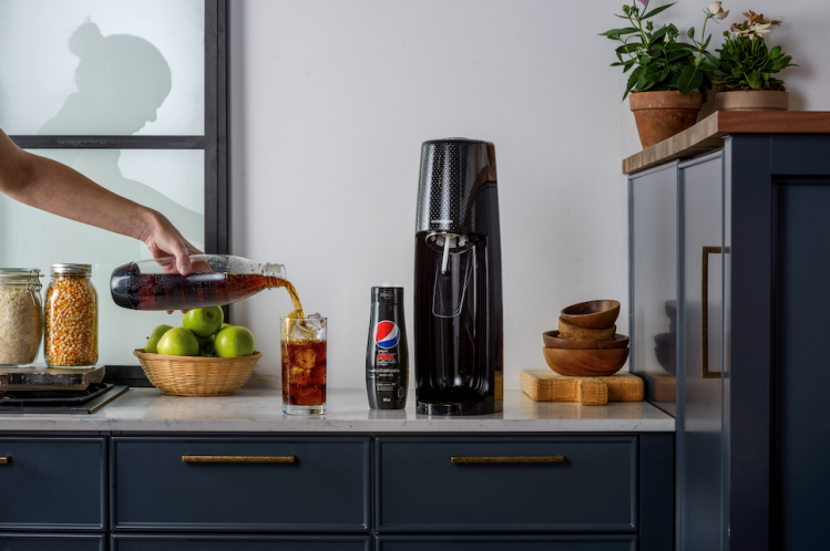 SodaStream leverages Pepsi brands